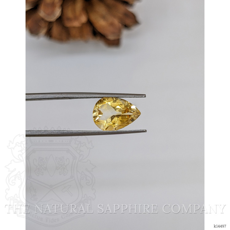 3.22 Ct. Citrine from Ceylon (Sri Lanka)