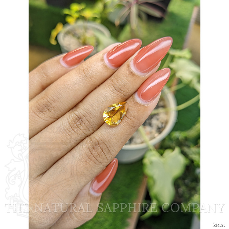 3.81 Ct. Citrine from Brazil