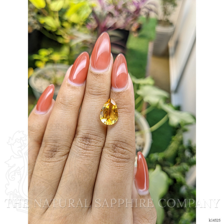 3.81 Ct. Citrine from Brazil