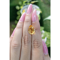 3.97 Ct. Citrine from Brazil Life Style