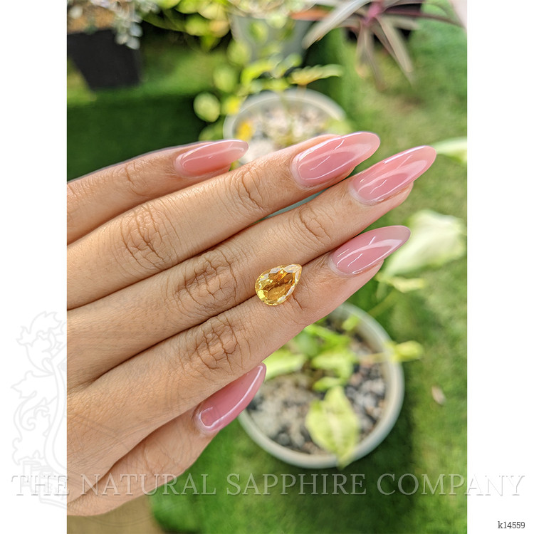 2.45 Ct. Citrine from Ceylon (Sri Lanka)