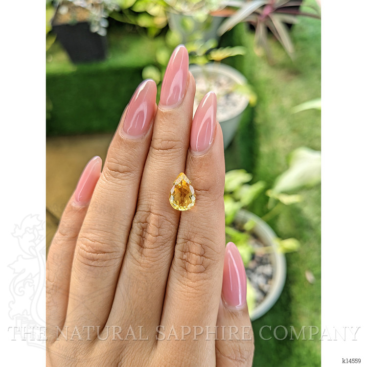 2.45 Ct. Citrine from Ceylon (Sri Lanka)