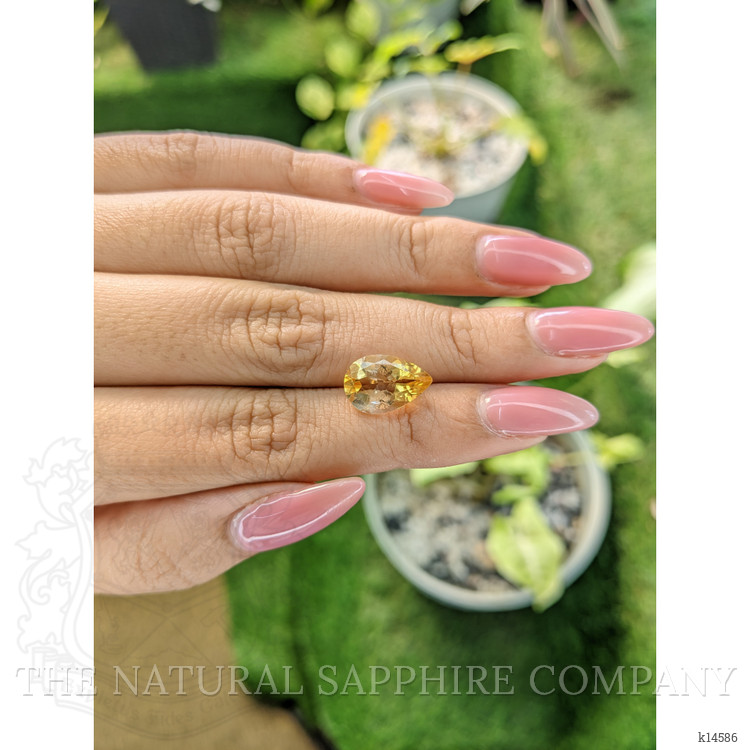 3.45 Ct. Citrine from Ceylon (Sri Lanka)