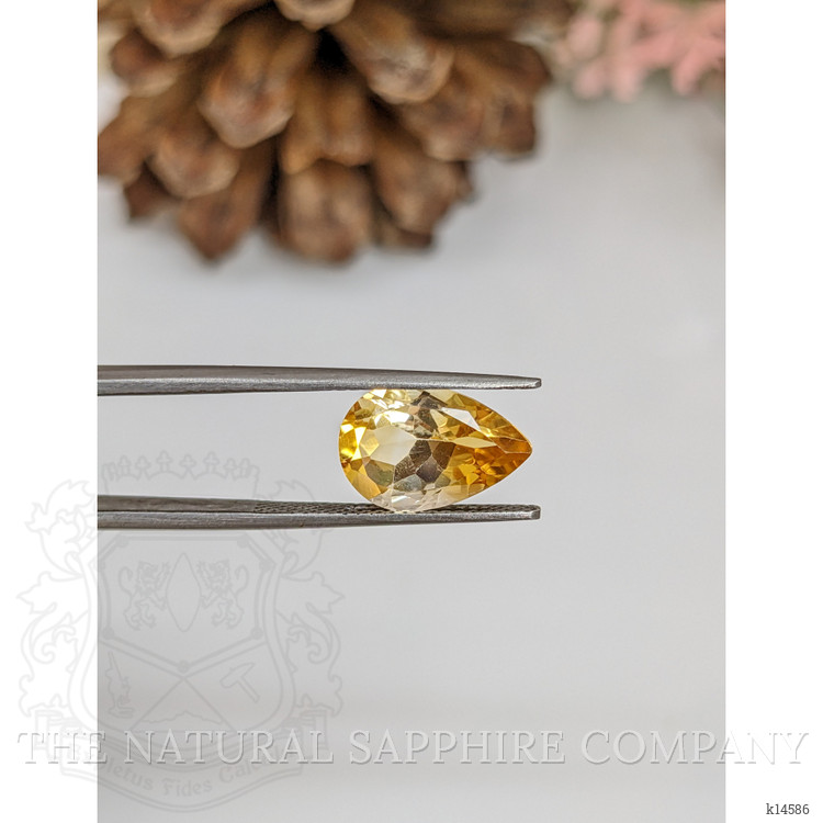 3.45 Ct. Citrine from Ceylon (Sri Lanka)