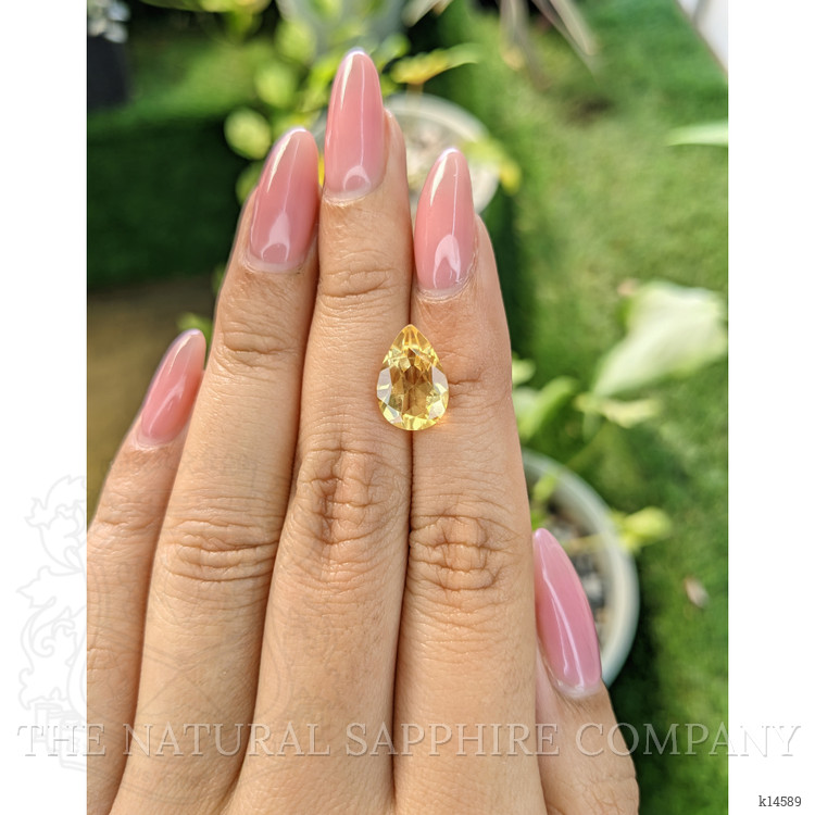 3.20 Ct. Citrine from Ceylon (Sri Lanka)