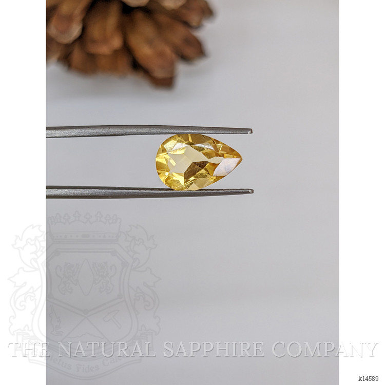 3.20 Ct. Citrine from Ceylon (Sri Lanka)