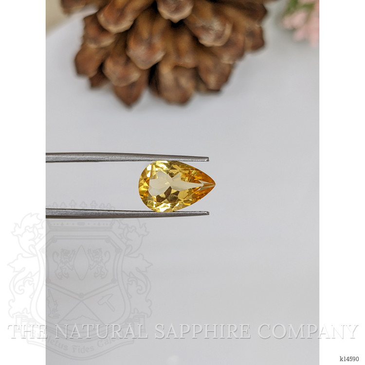 3.10 Ct. Citrine from Ceylon (Sri Lanka)