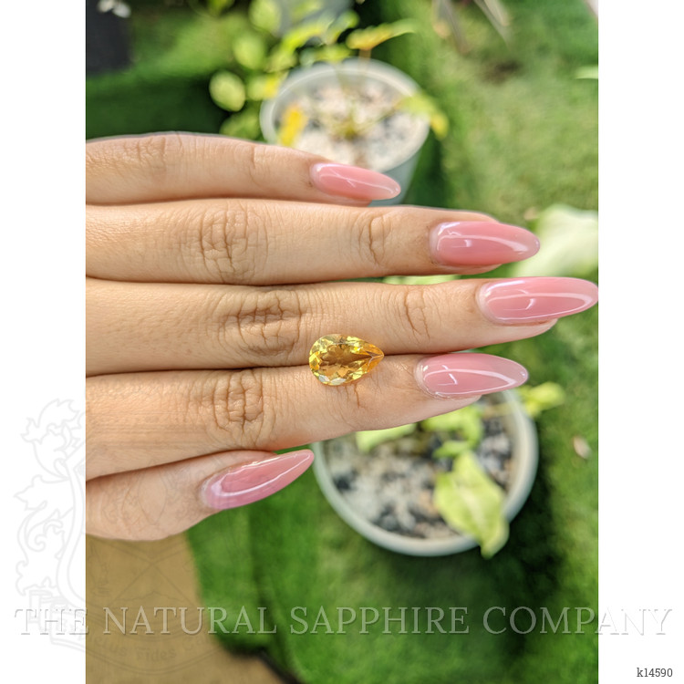 3.10 Ct. Citrine from Ceylon (Sri Lanka)