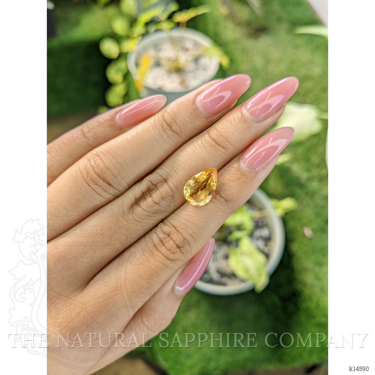 3.10 Ct. Citrine from Ceylon (Sri Lanka)