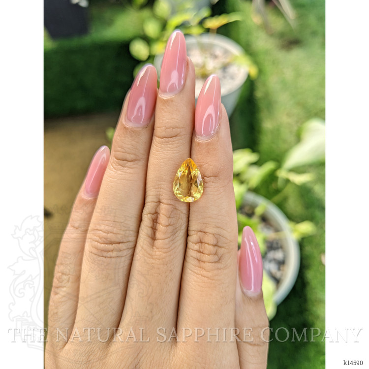 3.10 Ct. Citrine from Ceylon (Sri Lanka)