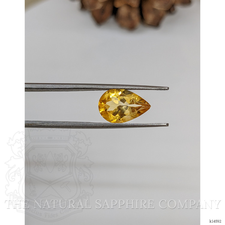 3.50 Ct. Citrine from Ceylon (Sri Lanka)