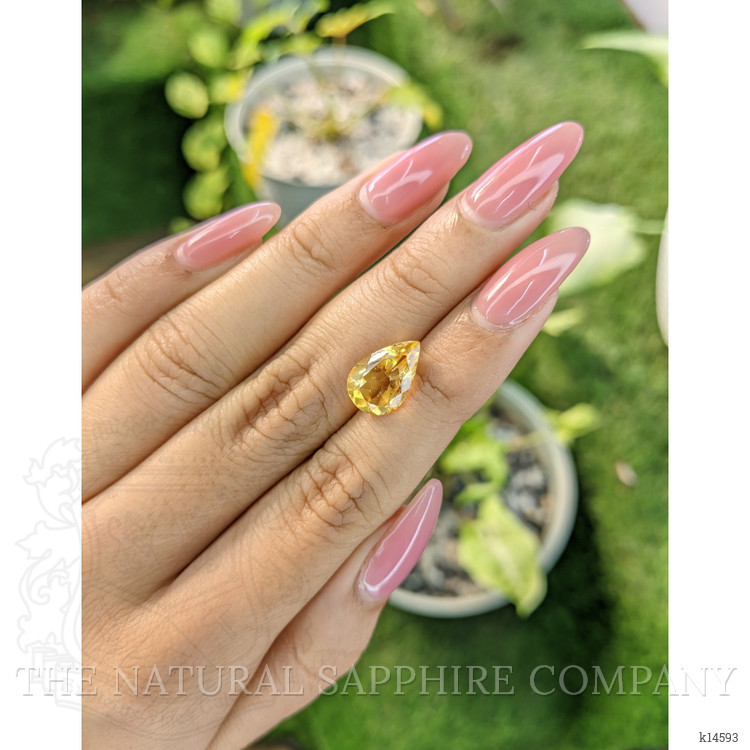 3.33 Ct. Citrine from Ceylon (Sri Lanka)