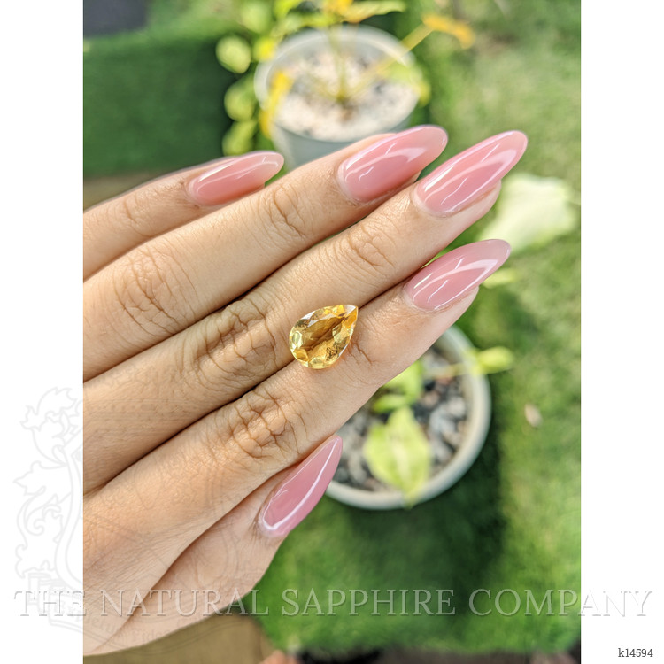 2.94 Ct. Citrine from Ceylon (Sri Lanka)