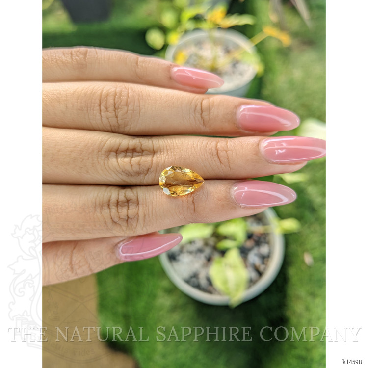 3.05 Ct. Citrine from Ceylon (Sri Lanka)