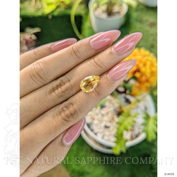 3.71 Ct. Citrine from Ceylon (Sri Lanka)