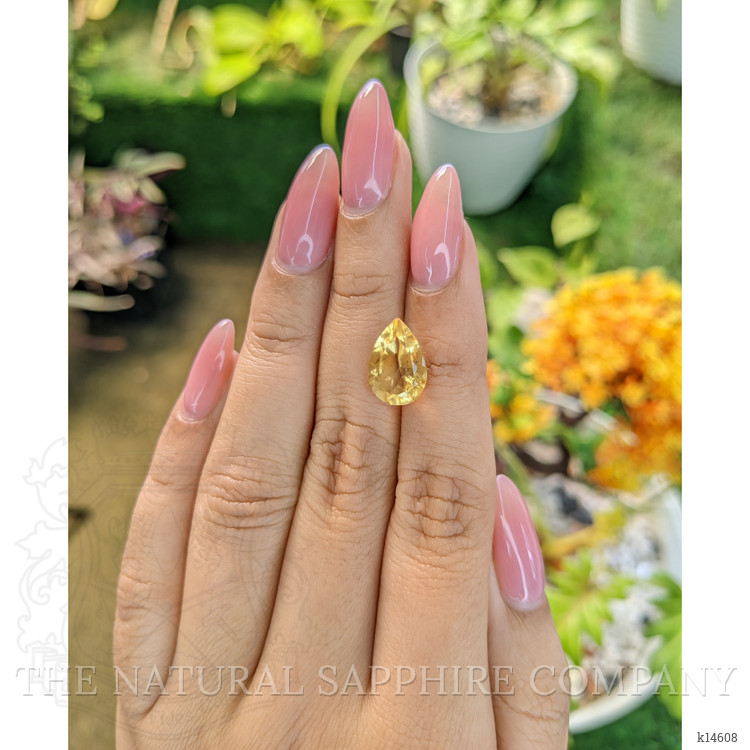 3.71 Ct. Citrine from Ceylon (Sri Lanka)