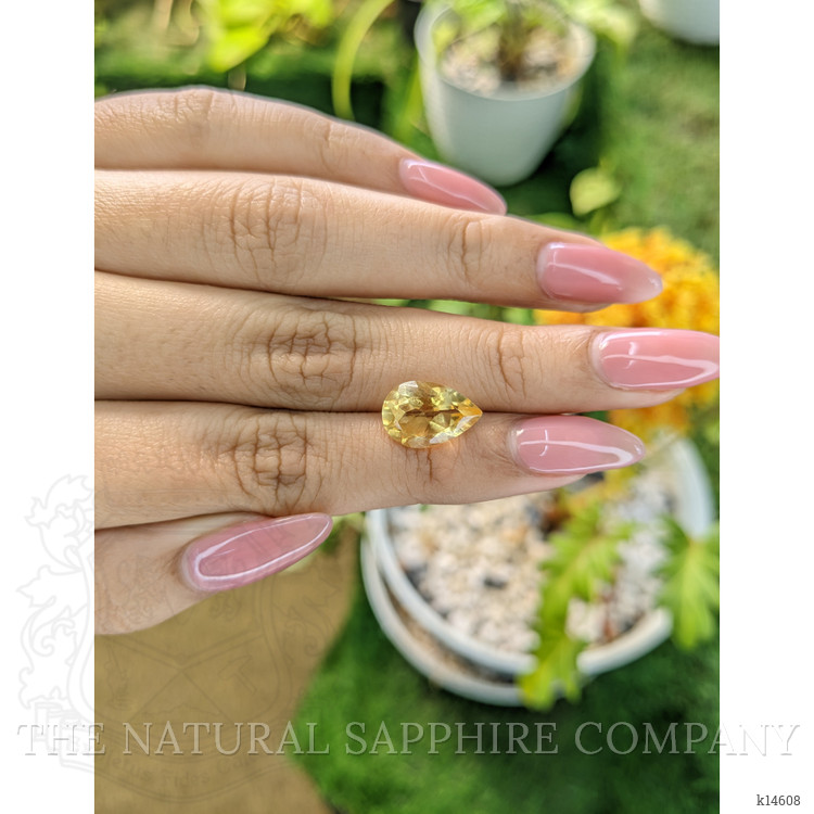 3.71 Ct. Citrine from Ceylon (Sri Lanka)