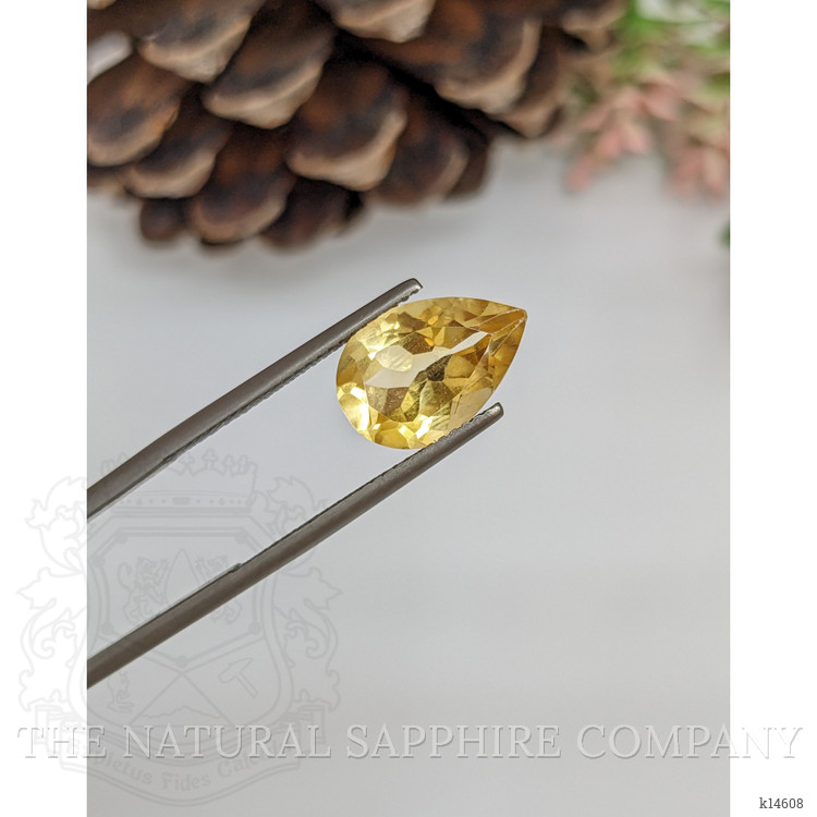3.71 Ct. Citrine from Ceylon (Sri Lanka)