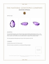 1.50 Ct. Amethyst from Brazil Appraisal