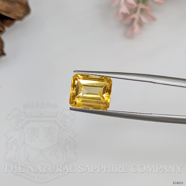 3.64 Ct. Citrine from Ceylon (Sri Lanka)