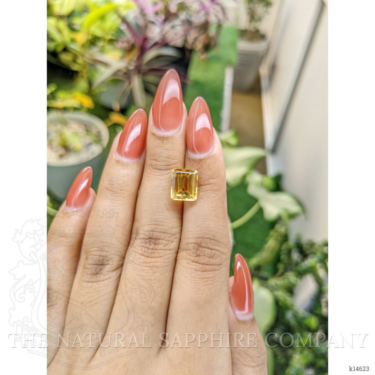 3.64 Ct. Citrine from Ceylon (Sri Lanka)