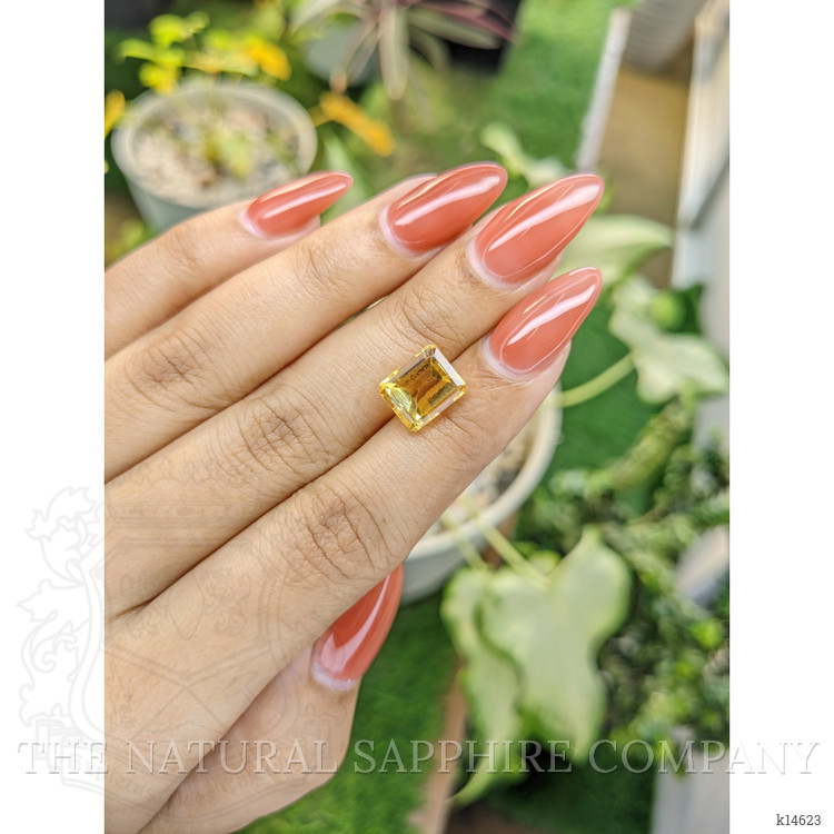 3.64 Ct. Citrine from Ceylon (Sri Lanka)