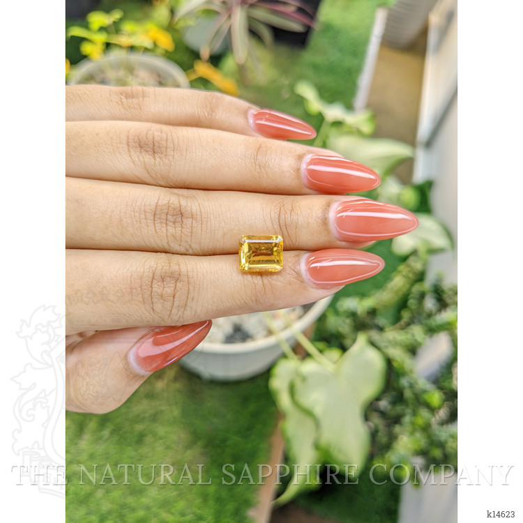 3.64 Ct. Citrine from Ceylon (Sri Lanka)