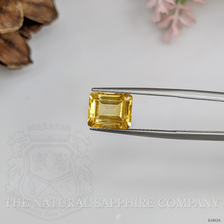 3.74 Ct. Citrine from Ceylon (Sri Lanka)
