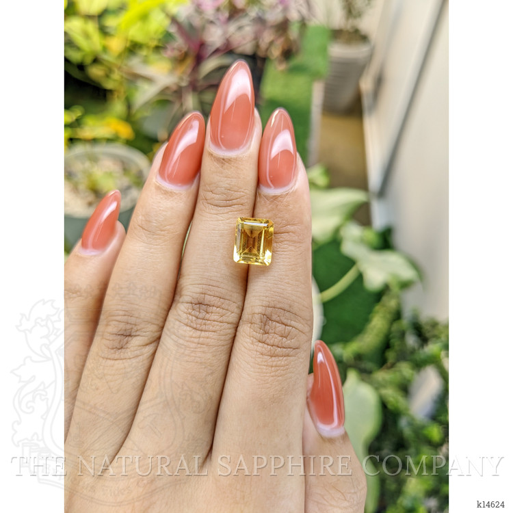 3.74 Ct. Citrine from Ceylon (Sri Lanka)