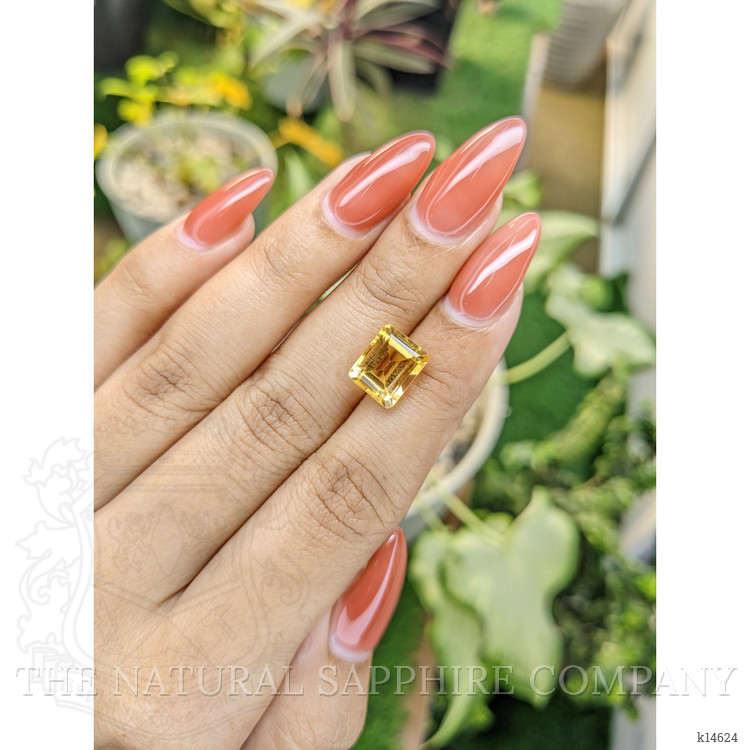 3.74 Ct. Citrine from Ceylon (Sri Lanka)