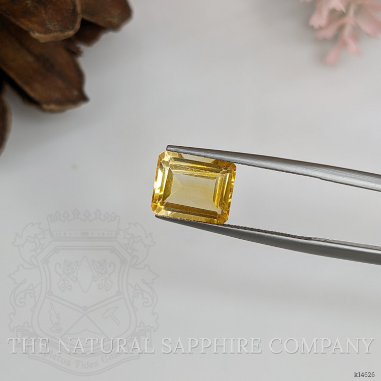 3.09 Ct. Citrine from Ceylon (Sri Lanka)