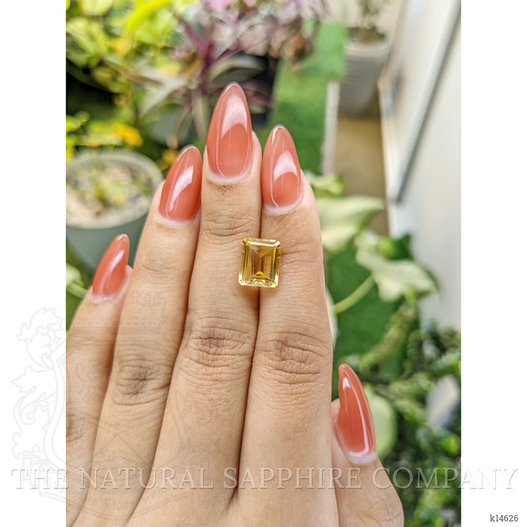 3.09 Ct. Citrine from Ceylon (Sri Lanka)