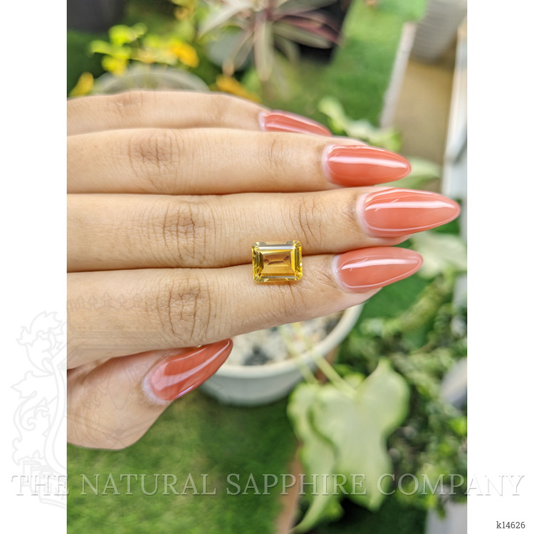 3.09 Ct. Citrine from Ceylon (Sri Lanka)