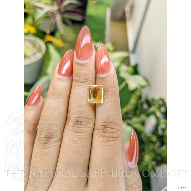 3.32 Ct. Citrine from Ceylon (Sri Lanka)
