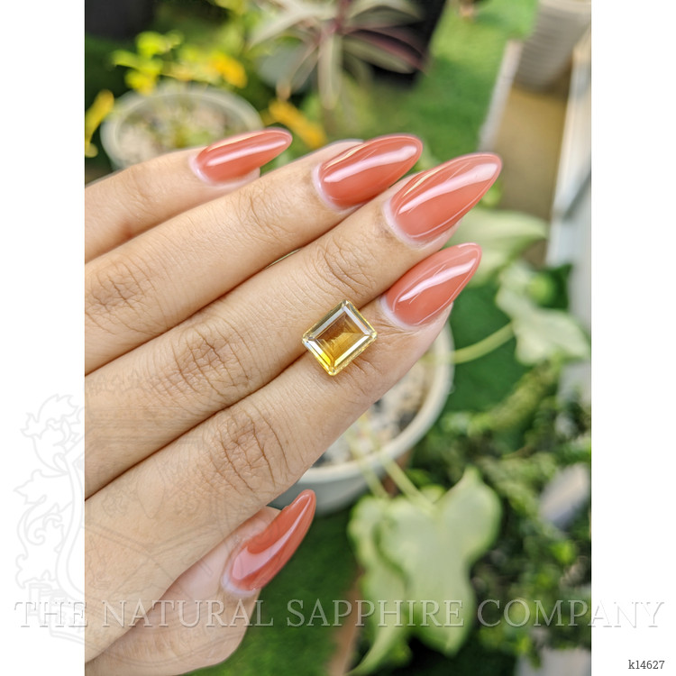 3.32 Ct. Citrine from Ceylon (Sri Lanka)