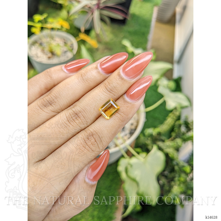 2.19 Ct. Citrine from Ceylon (Sri Lanka)