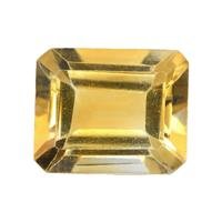3.00 Ct.Tw. Emerald Cut Citrine