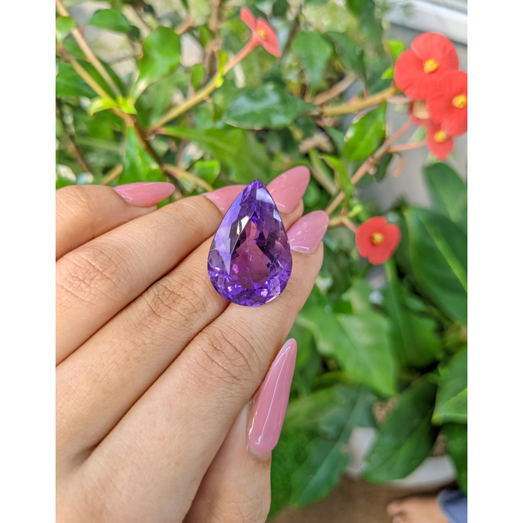 31.37 Ct. Amethyst from Brazil