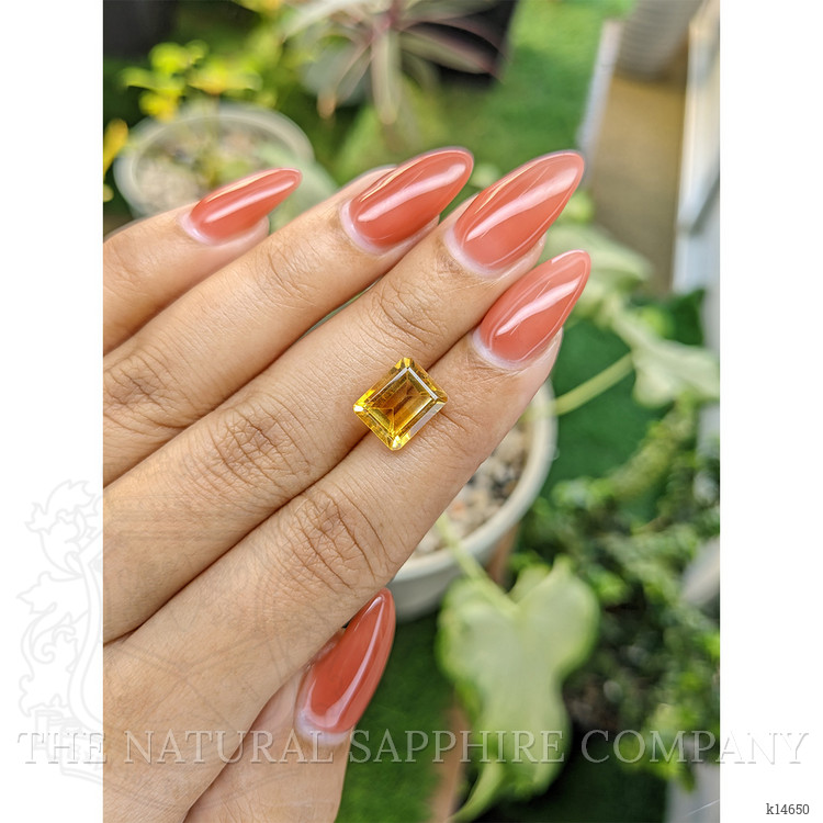 3.85 Ct. Citrine from Brazil