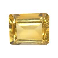 2.96 Ct.Tw. Emerald Cut Citrine