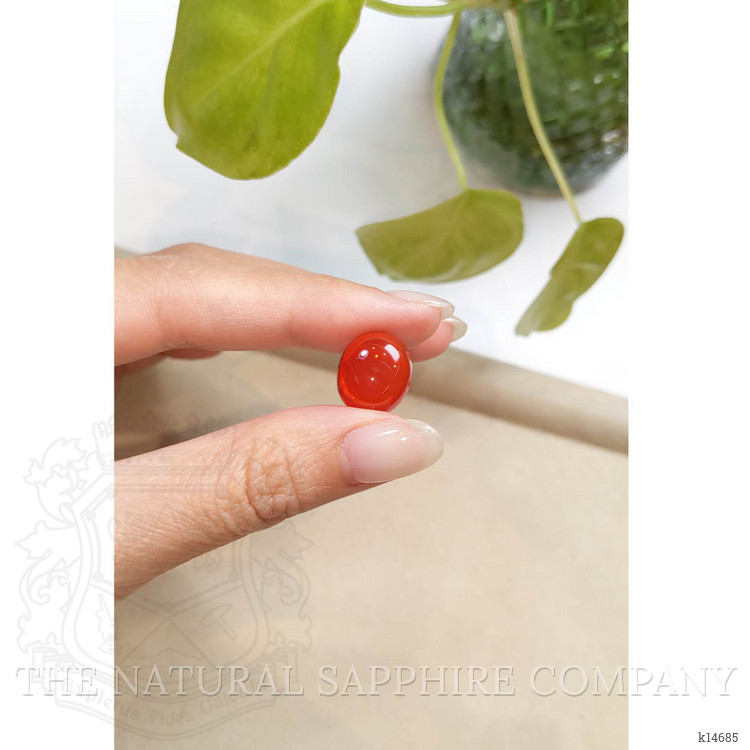 6.38 Ct. Cabochon Fire Opal from Mexico