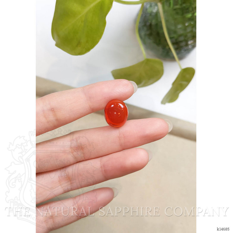 6.38 Ct. Cabochon Fire Opal from Mexico