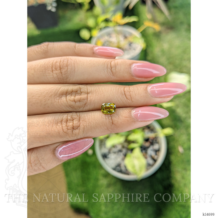 1.56 Ct. Chrysoberyl from Ceylon (Sri Lanka)