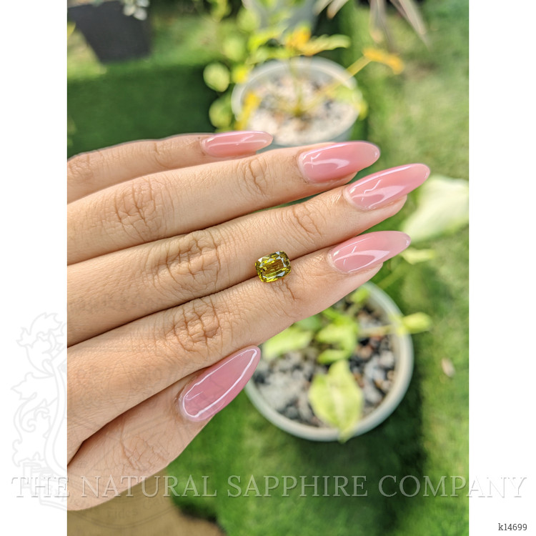 1.56 Ct. Chrysoberyl from Ceylon (Sri Lanka)