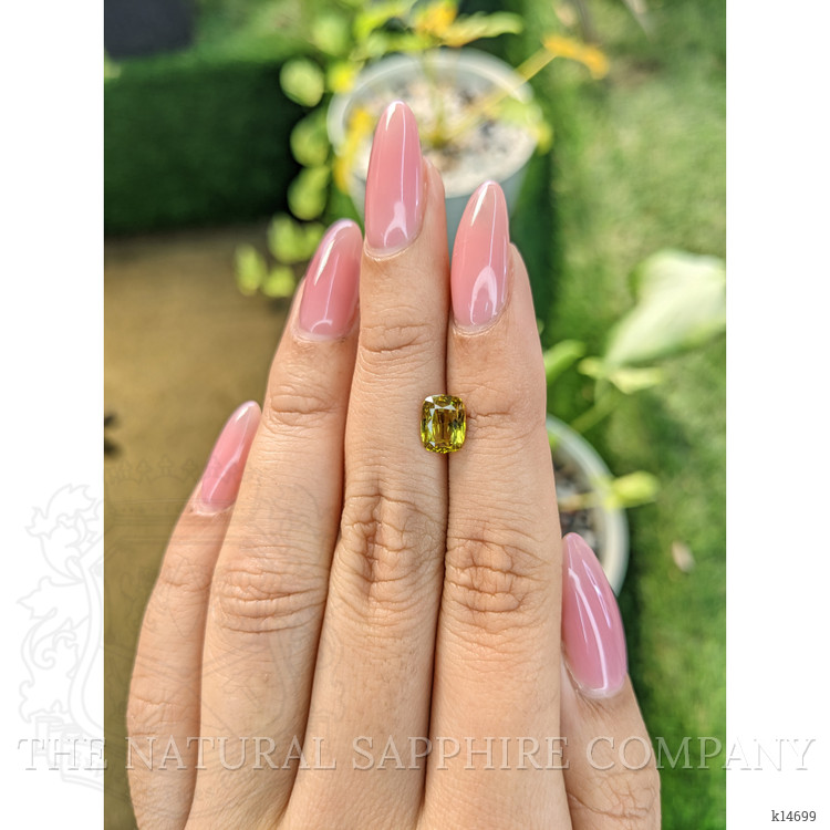 1.56 Ct. Chrysoberyl from Ceylon (Sri Lanka)