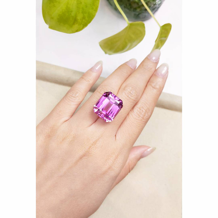 35.73 Ct. Kunzite from Afghanistan