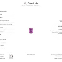 32.96 Ct. Kunzite from Afghanistan Scan Report