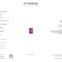 42.67 Ct. Kunzite from Afghanistan Scan Report