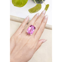 42.67 Ct. Kunzite from Afghanistan Life Style