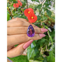 20.50 Ct. Amethyst from Brazil Life Style